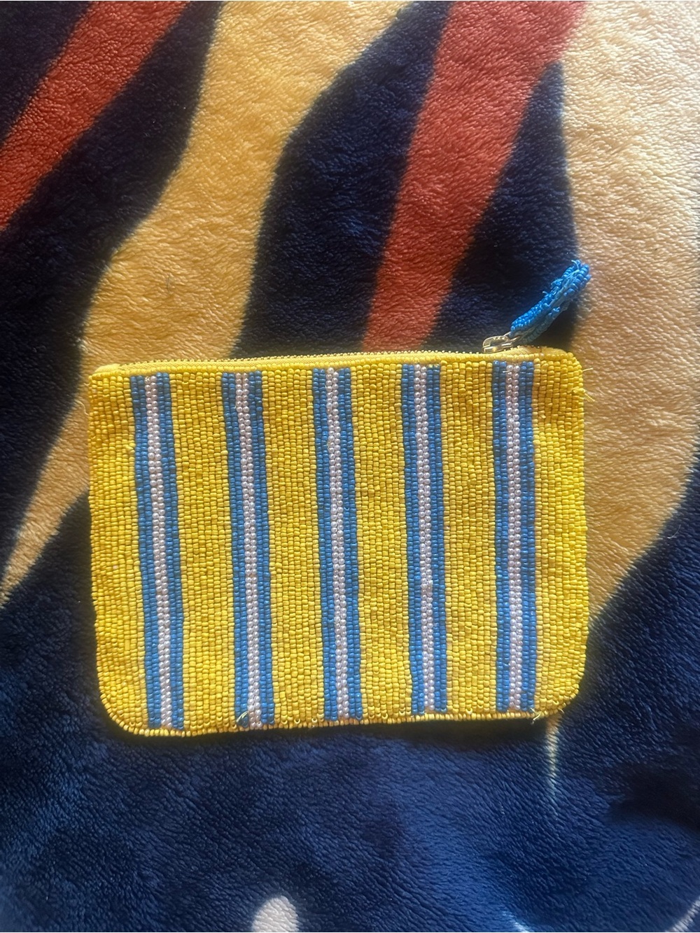 Anthropologie Beaded Tomato Pouch - Picture 7 of 7
